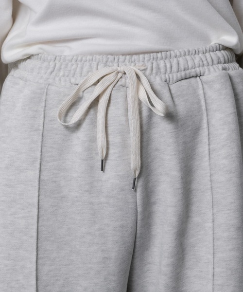 Adoon plain（アドーンプレーン）の「【Adoon plain】ドローストリングスウェットパンツ（スウェットパンツ・メンズ・ライトグレー/ブラック・FREE）」の8枚目の写真