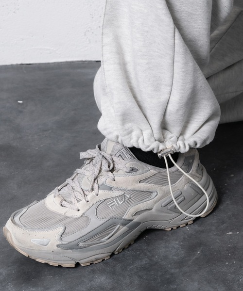 Adoon plain（アドーンプレーン）の「【Adoon plain】ドローストリングスウェットパンツ（スウェットパンツ・メンズ・ライトグレー/ブラック・FREE）」の11枚目の写真