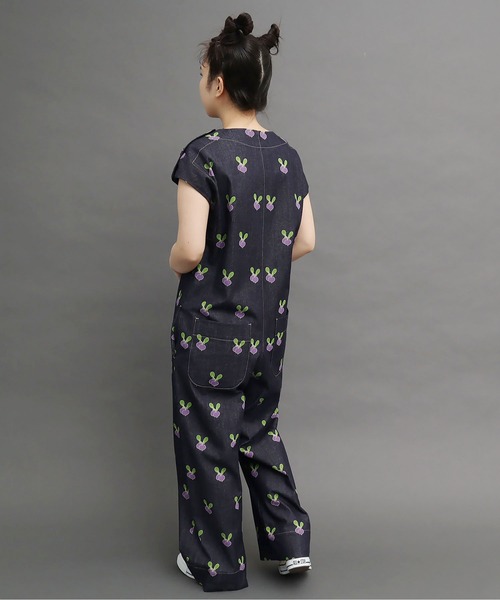 peu pres（プープレ）の「●ラディッシュデニム オールインワン（つなぎ/オールインワン・レディース・ネイビー・FREE）」の6枚目の写真