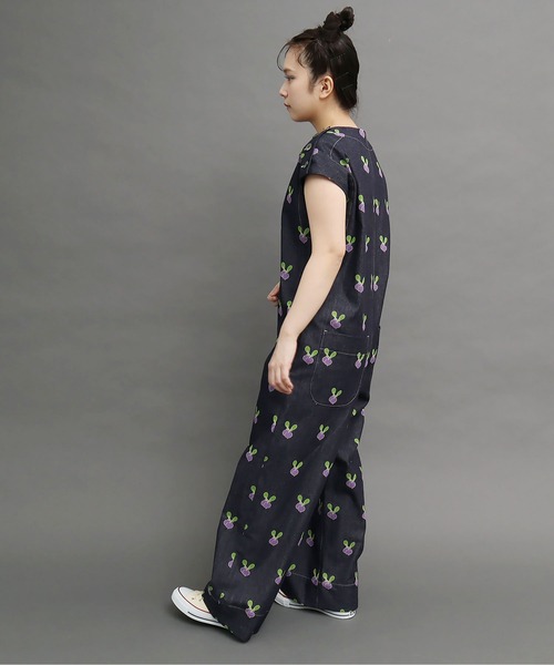 peu pres（プープレ）の「●ラディッシュデニム オールインワン（つなぎ/オールインワン・レディース・ネイビー・FREE）」の7枚目の写真