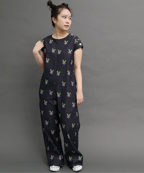 peu pres（プープレ）の「●ラディッシュデニム オールインワン（つなぎ/オールインワン・レディース・ネイビー・FREE）」の10枚目の写真