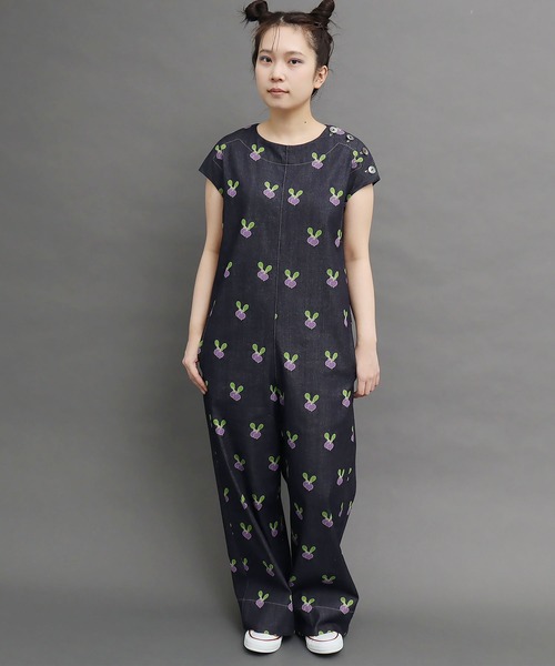 peu pres（プープレ）の「●ラディッシュデニム オールインワン（つなぎ/オールインワン・レディース・ネイビー・FREE）」の11枚目の写真