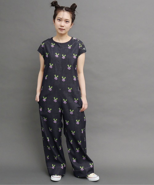 peu pres（プープレ）の「●ラディッシュデニム オールインワン（つなぎ/オールインワン・レディース・ネイビー・FREE）」の12枚目の写真