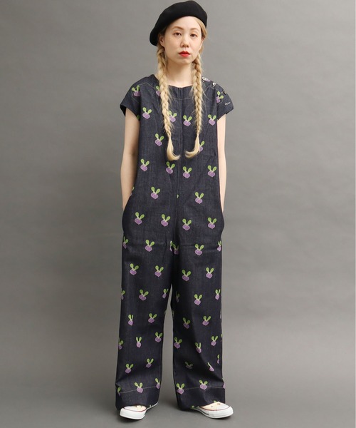 peu pres（プープレ）の「●ラディッシュデニム オールインワン（つなぎ/オールインワン・レディース・ネイビー・FREE）」の21枚目の写真