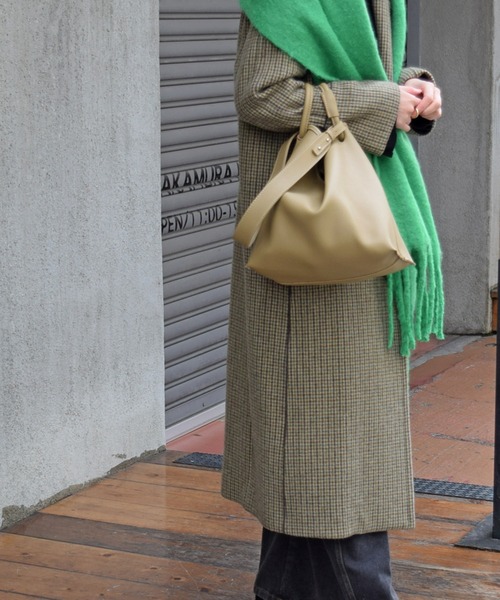 Marient（マリエント）の「2way Tote Shoulder Bag/トートショルダーバッグ（トートバッグ・レディース・ベージュ/ブラック・FREE）」の13枚目の写真