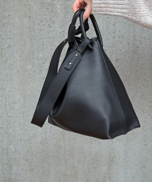 Marient（マリエント）の「2way Tote Shoulder Bag/トートショルダーバッグ（トートバッグ・レディース・ベージュ/ブラック・FREE）」の16枚目の写真