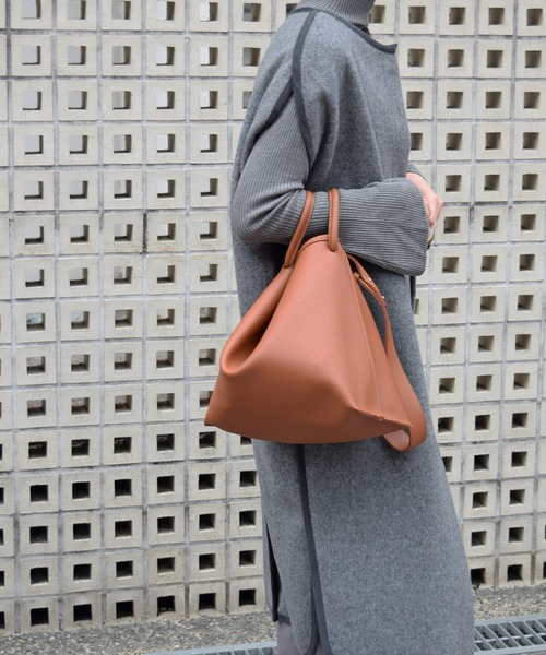 Marient（マリエント）の「2way Tote Shoulder Bag/トートショルダーバッグ（トートバッグ・レディース・ベージュ/ブラック・FREE）」の19枚目の写真