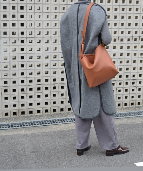 Marient（マリエント）の「2way Tote Shoulder Bag/トートショルダーバッグ（トートバッグ・レディース・ベージュ/ブラック・FREE）」の21枚目の写真