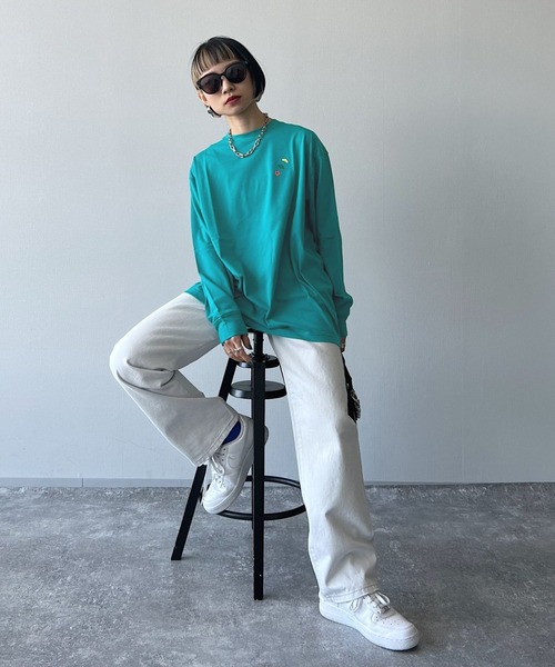 PAGEBOY（ページボーイ）の「はま寿司×PAGEBOYコラボロンT（Tシャツ/カットソー・レディース・ホワイト/オフホワイト/ピンク/ミント・FREE）」の14枚目の写真