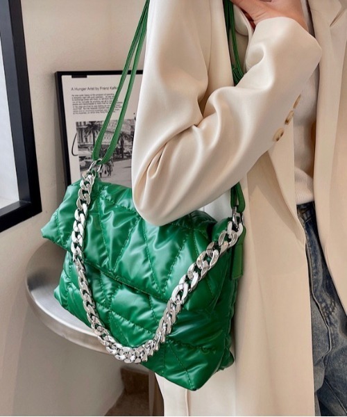 【OKUOKU　0909】チェーン付き　ショルダーバッグ/oku-ba-275