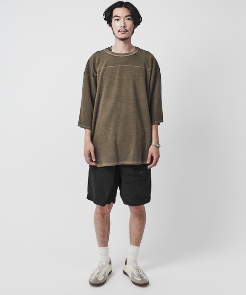 GYPSY&SONS(ジプシーアンドサンズ)の「C/L BUSH SHORTS(その他パンツ・メンズ・ブラウン/ブラック・MEDIUM/LARGE)」の10枚目の写真