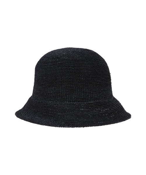 CONTROL FREAK / CTFK（コントロールフリーク）の「Control Freak ラフィアバケットハット 214-120707（ハット・レディース・ブラック/ベージュ/ブラウン・FREE）」の9枚目の写真