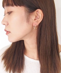 【日本製】ラウンド型ピアス