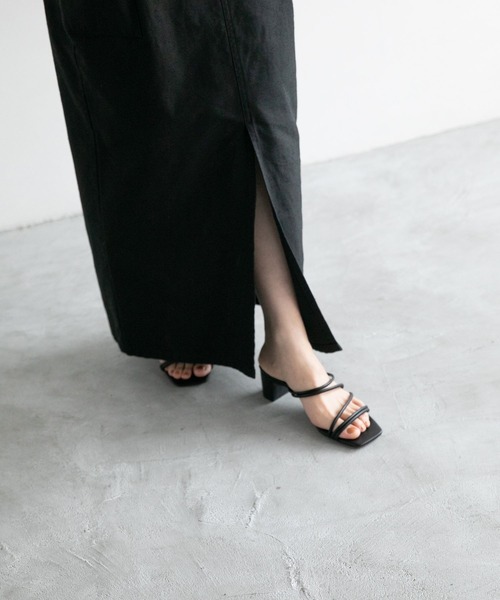 yuw（ユウ）の「ベアトップワークジャンスカ　275105（ワンピース・レディース・グリーン/ブラック/ブルー・FREE）」の21枚目の写真