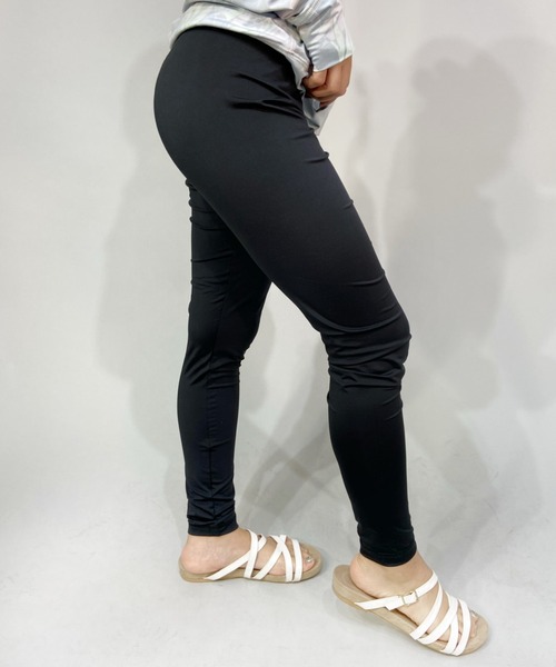 ROXY(ロキシー)の「ROXY/ロキシー 水陸両用 無地ワンポイントロゴレギンス RLY225069(スイムグッズ・レディース・ブラック/ブラック×ブルー/ホワイト系その他/ブラック×ピンク/ブラック系その他・L/M/S)」の10枚目の写真