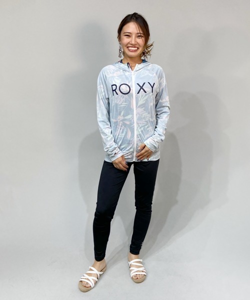 ROXY(ロキシー)の「ROXY/ロキシー 水陸両用 無地ワンポイントロゴレギンス RLY225069(スイムグッズ・レディース・ブラック/ブラック×ブルー/ホワイト系その他/ブラック×ピンク/ブラック系その他・L/M/S)」の11枚目の写真