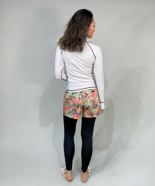 ROXY/ロキシー 水陸両用 無地ワンポイントロゴレギンス