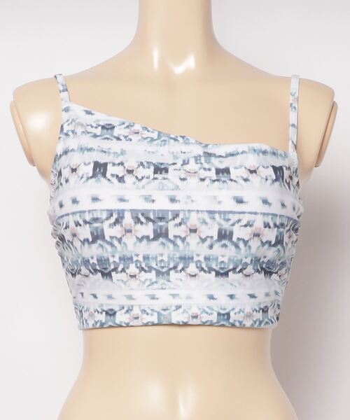 EGOIST（エゴイスト）の「EGOIST/エゴイスト  水陸両用  無地/ ニュアンス柄フィットネスブラトップ/セットアップ対応  24818（水着・レディース・ブラック/ブラウン/グリーン・11号/9号）」の6枚目の写真