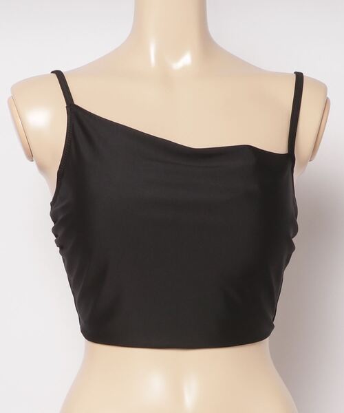 EGOIST（エゴイスト）の「EGOIST/エゴイスト  水陸両用  無地/ ニュアンス柄フィットネスブラトップ/セットアップ対応  24818（水着・レディース・ブラック/ブラウン/グリーン・11号/9号）」の18枚目の写真