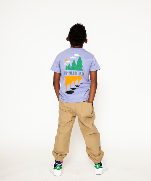 JUNKSOUL（ジャンクソウル）の「JUNK SOUL/バックツイルゆったりシルエットクライミングパンツ (M4)（その他パンツ・キッズ・チャコールグレー/ベージュ/カーキ・100cm/110cm/120cm/130cm/150cm/160cm/140cm）」の20枚目の写真