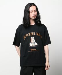 SITRY | wide silhouette animal print T-shirt/ワイドシルエット アニマルプリント Tシャツ(Tシャツ/カットソー)