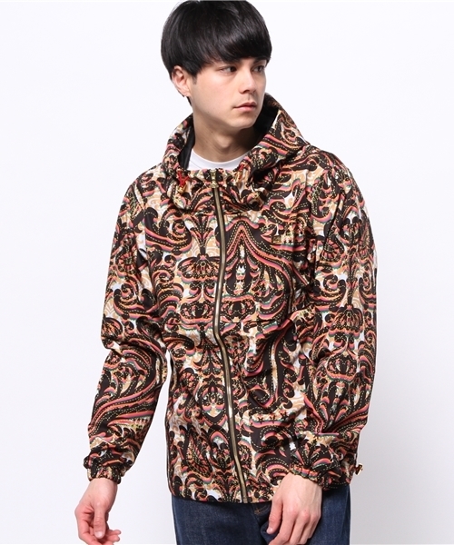 OUTLET（アウトレット）の「【WHO'S WHO gallery】DCダマスク柄ウインドブレーカー（その他アウター・メンズ・マルチ・2/3/1）」の5枚目の写真