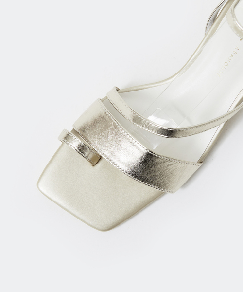 PICHE ABAHOUSE(ピシェ アバハウス)の「アンクルストラップトングサンダル(サンダル・レディース・ゴールド/ラベンダー/ブラック/その他・35/36/37/38/39)」の17枚目の写真