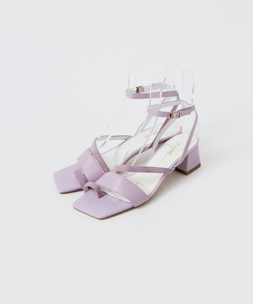 PICHE ABAHOUSE(ピシェ アバハウス)の「アンクルストラップトングサンダル(サンダル・レディース・ゴールド/ラベンダー/ブラック/その他・35/36/37/38/39)」の21枚目の写真