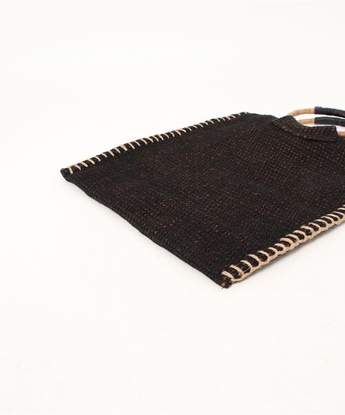 BICASH（ビカーシ）の「【BICASH/ビカーシ】ジュートバッグ/#ET-306307（トートバッグ・レディース・ブラウン/ピンク/ブラウン系その他/ブラウン系その他2/ブラック・FREE）」の8枚目の写真