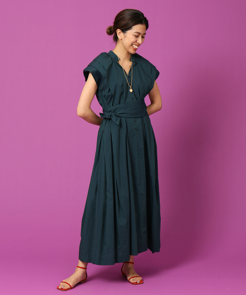 セール】IENA LA BOUCLE タックスリーブワンピース（ワンピース