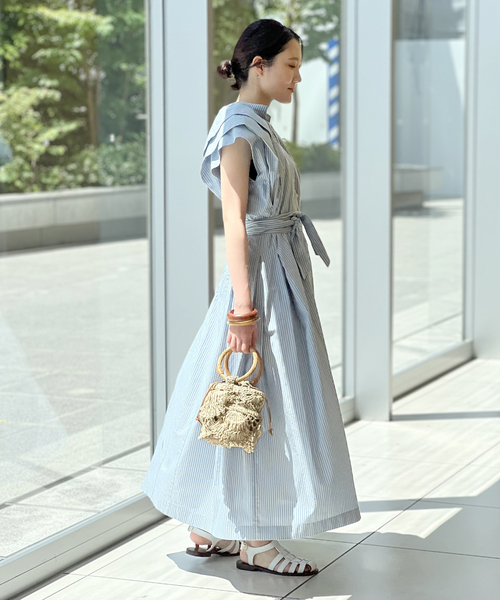セール】IENA LA BOUCLE タックスリーブワンピース（ワンピース