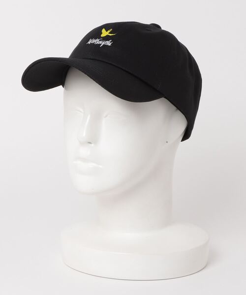 Mark Gonzales(マーク・ゴンザレス)の「【MARKGONZALES】Whtat it isn't エンジェル&サインロゴキャップ 2H9-12136(キャップ・メンズ・ベージュ/ブラック・FREE)」の2枚目の写真