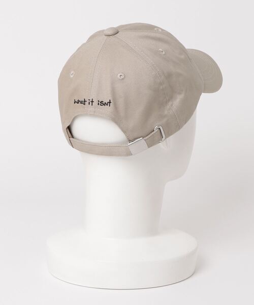 Mark Gonzales(マーク・ゴンザレス)の「【MARKGONZALES】Whtat it isn't エンジェル&サインロゴキャップ 2H9-12136(キャップ・メンズ・ベージュ/ブラック・FREE)」の3枚目の写真