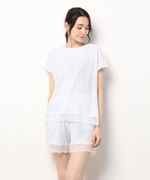 KID BLUE（キッドブルー）の「キッドブルー -EC店舗限定レーシーガーゼパイル無 -パジャマ -KNSK376 -kidblue（ルームウェア/パジャマ）」
