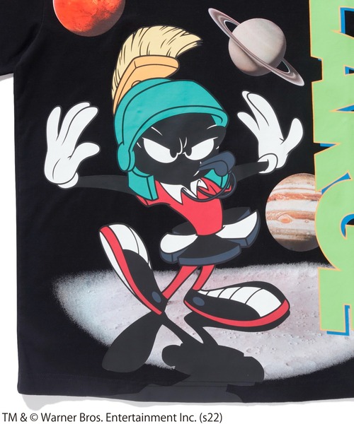 XLARGE(エクストララージ)の「XLARGE x SPACE JAM MARVIN THE MARTIAN S/S TEE/スペースジャム ルーニー 半袖Tシャツ(Tシャツ/カットソー・メンズ・ホワイト/ブラック・XL/L/S/M)」の5枚目の写真