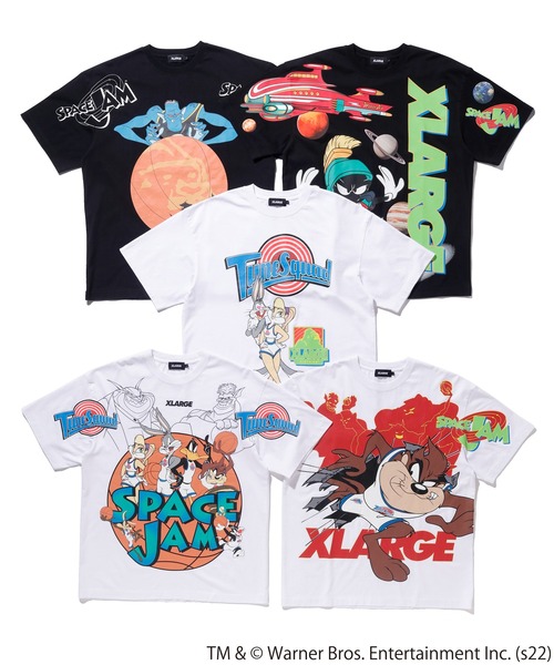 XLARGE(エクストララージ)の「XLARGE x SPACE JAM MARVIN THE MARTIAN S/S TEE/スペースジャム ルーニー 半袖Tシャツ(Tシャツ/カットソー・メンズ・ホワイト/ブラック・XL/L/S/M)」の8枚目の写真