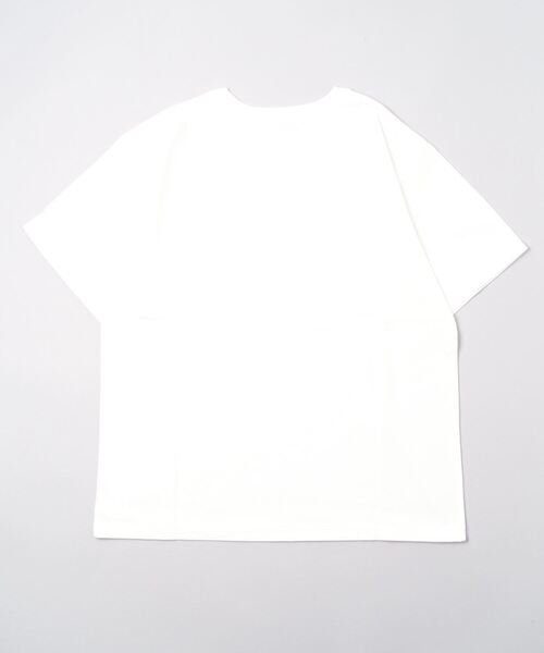 EACH.（イーチ）の「EACH（イーチ）OVERSIZED PRINT TEE（Tシャツ/カットソー・レディース・ホワイト/ブラック・F）」の3枚目の写真