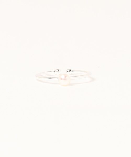Jenny BY IMMANOEL（ジェニーバイイマノエル）の「silver925 一粒パールピンキーリング FREE（リング・レディース・シルバー/ゴールド/ピンクゴールド・FREE）」の6枚目の写真