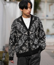 BeAMS DOT | 【WEB限定】BeAMS DOT / 幾何学柄 カーディガン(カーディガン/ボレロ)