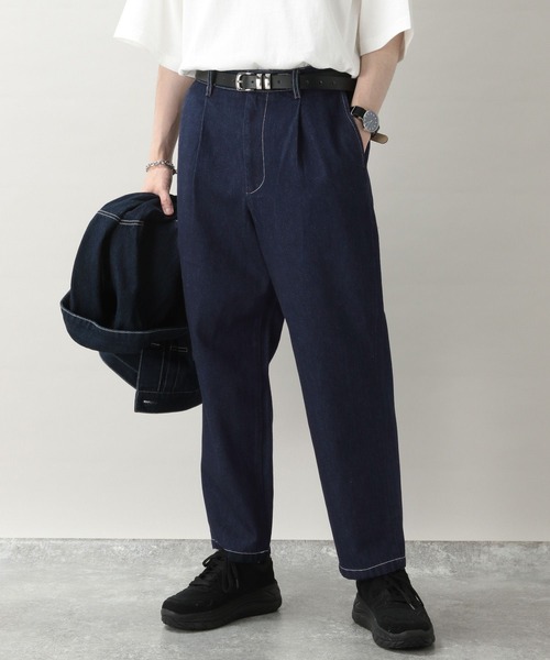 RAGEBLUE（レイジブルー）の「【WEB限定】SET-UP/セットアップデニムジャケット&イージーパンツ（セットアップ・メンズ・ブラック/ネイビー・MEDIUM/LARGE）」の20枚目の写真