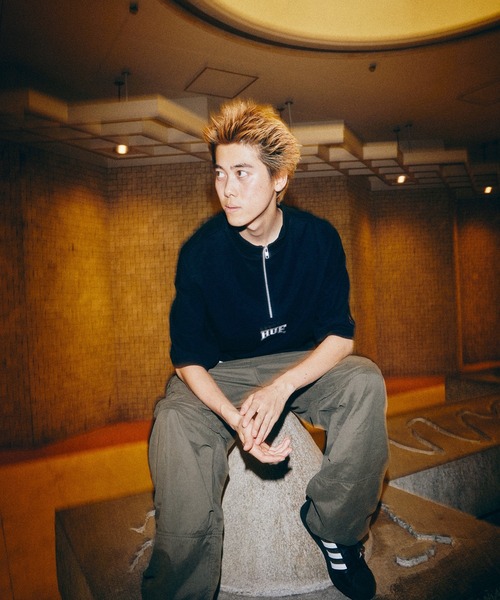 HUF（ハフ）の「DRAFT PICK ZIP FLEECE / HUF ジップフリース（ポロシャツ・メンズ・アッシュグレー/ネイビー・SMALL/MEDIUM/LARGE/X-LARGE/XX-LARGE）」の17枚目の写真