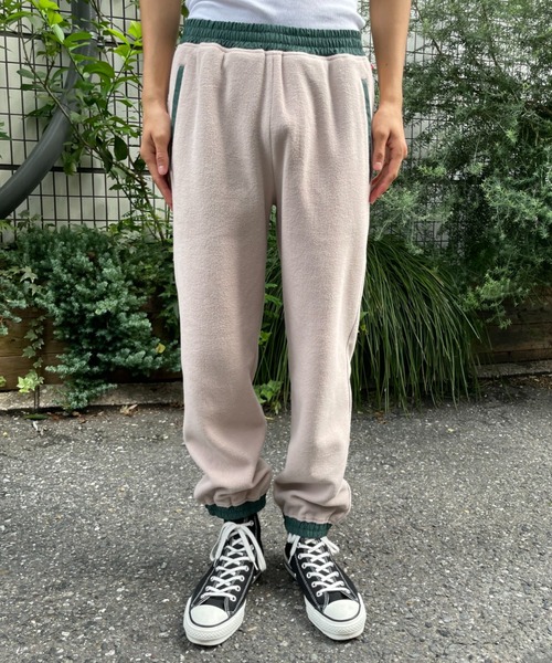 Franklin Climbing（フランクリンクライミング）の「【Franklin Climbing/フランクリンクライミング 】カスケードフリースパンツ（スウェットパンツ・メンズ・オフホワイト/ブルー・MEDIUM/LARGE）」の6枚目の写真