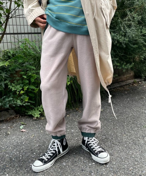 Franklin Climbing（フランクリンクライミング）の「【Franklin Climbing/フランクリンクライミング 】カスケードフリースパンツ（スウェットパンツ・メンズ・オフホワイト/ブルー・MEDIUM/LARGE）」の9枚目の写真