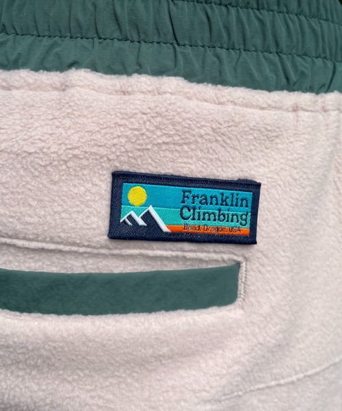 Franklin Climbing（フランクリンクライミング）の「【Franklin Climbing/フランクリンクライミング 】カスケードフリースパンツ（スウェットパンツ・メンズ・オフホワイト/ブルー・MEDIUM/LARGE）」の13枚目の写真