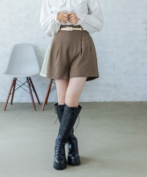 ハイウエストタックキュロット