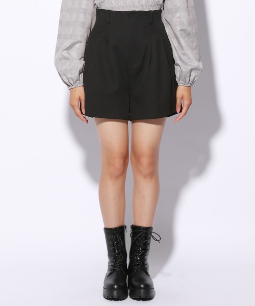 repipi armario(レピピ アルマリオ)の「ハイウエストタックキュロット(その他パンツ・キッズ・ブラック/アイボリー/モカ・SMALL/MEDIUM/LARGE)」の6枚目の写真