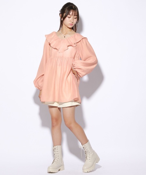 repipi armario(レピピ アルマリオ)の「ハイウエストタックキュロット(その他パンツ・キッズ・ブラック/アイボリー/モカ・SMALL/MEDIUM/LARGE)」の22枚目の写真