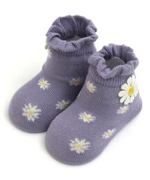 apres les cours（アプレレクール）の「お花モチーフソックス（ベビーシューズ/ベビーソックス）」