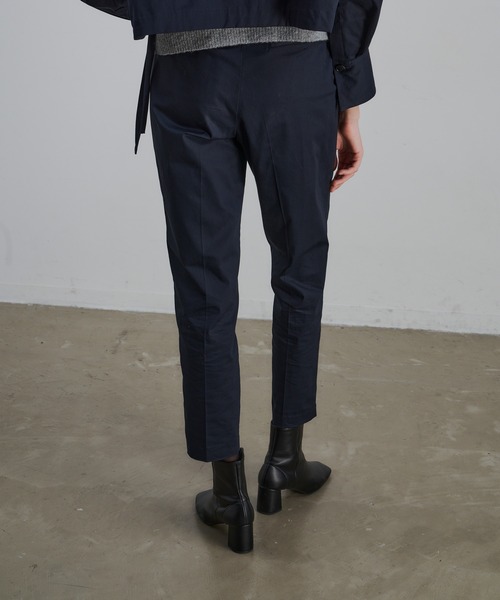 CEL ANSWER（シーイーエルアンサー）の「ハイウエストデザインコットンパンツ（その他パンツ・レディース・ネイビー/ベージュ・FREE）」の6枚目の写真