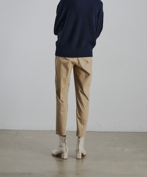 CEL ANSWER（シーイーエルアンサー）の「ハイウエストデザインコットンパンツ（その他パンツ・レディース・ネイビー/ベージュ・FREE）」の11枚目の写真